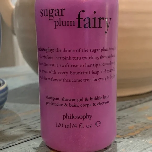 NWT Sealed Philosophy Sugar Plum Fairy Purple Shower Gel - Picture 2 of 3